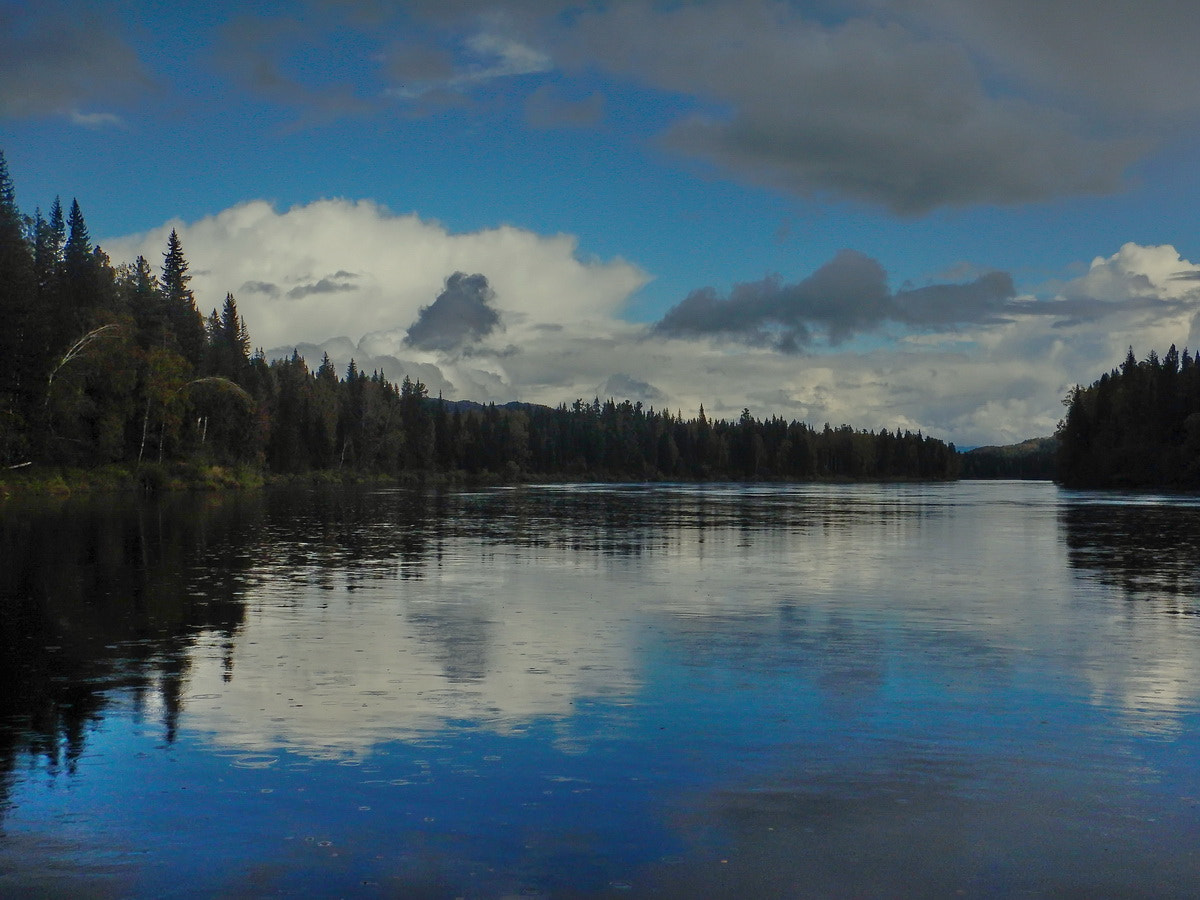 Nikon Coolpix AW120 sample photo. Russia. siberia, west sayan mountains, the river kazyr. photography