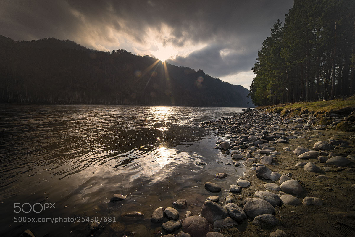 Nikon D610 sample photo. Sunset on the river photography