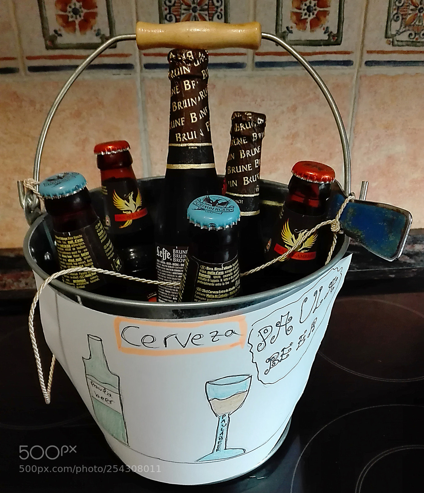 HUAWEI P8 Lite sample photo. Beer bucket (ii) photography