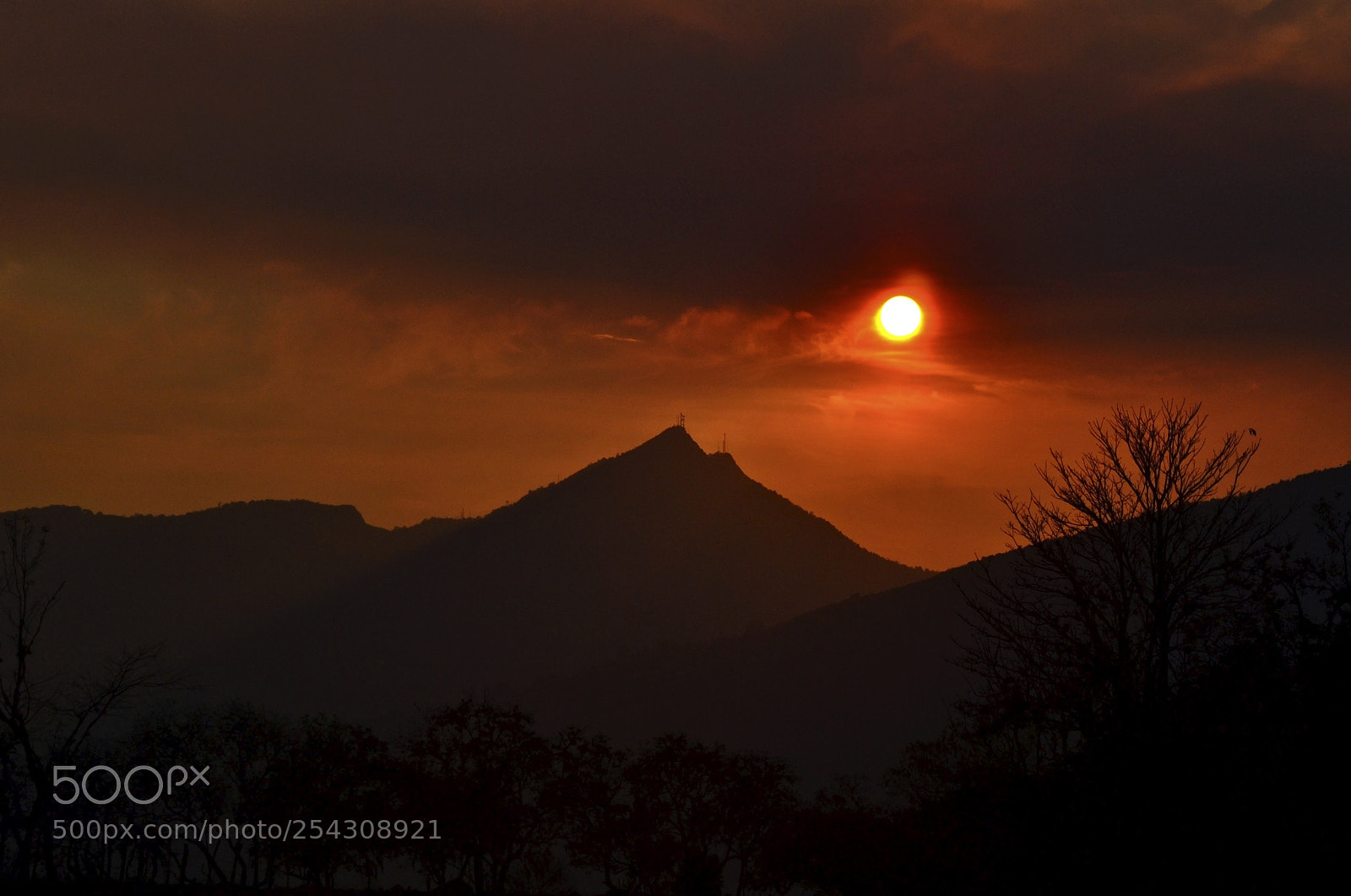 Nikon D3100 sample photo. Sunset photography