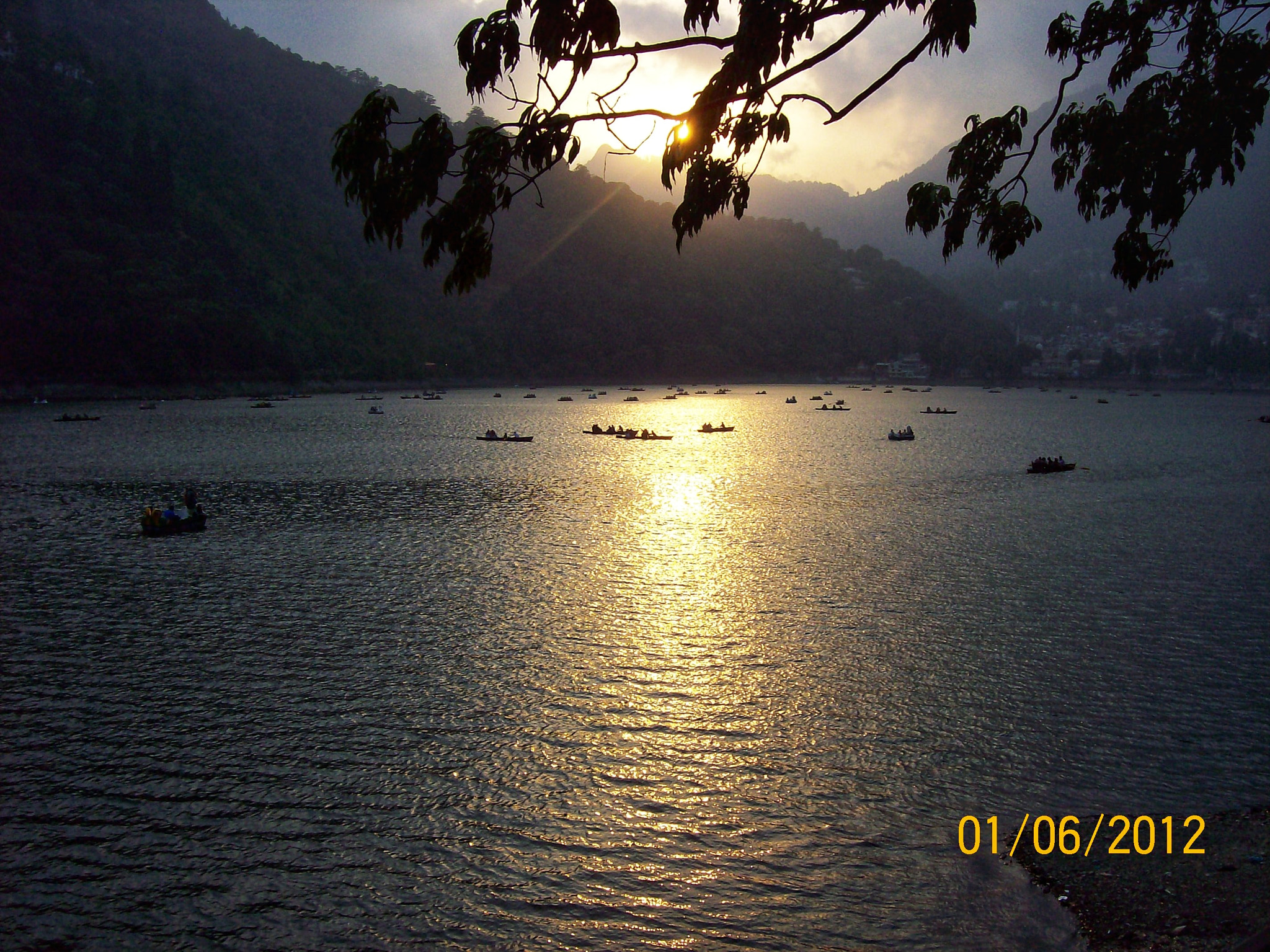 Kodak EASYSHARE C643 ZOOM DIGITAL CAMERA sample photo. Sunset photography