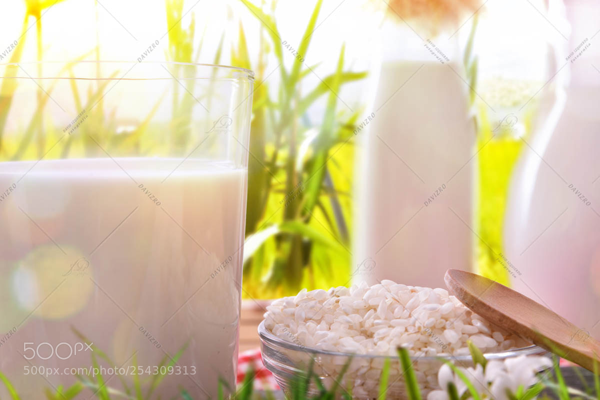 Nikon D810 sample photo. Composition with rice drink photography