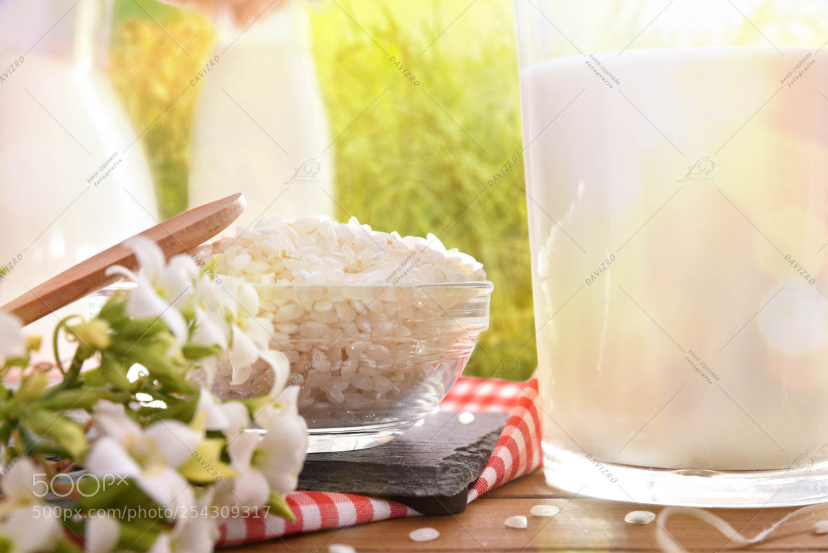 Nikon D810 sample photo. Composition with rice drink photography