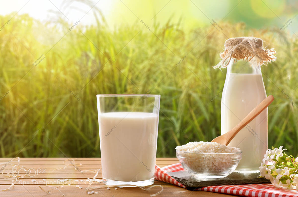 Nikon D810 sample photo. Composition with rice drink photography