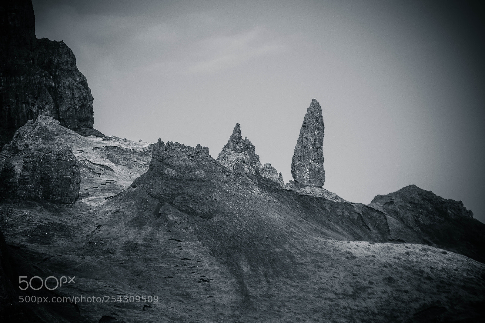 Nikon D7100 sample photo. Old man of storr photography