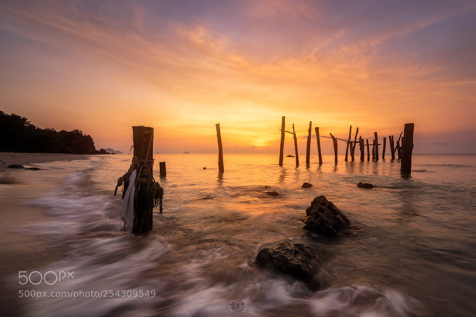 Sony a7 II sample photo. Morning wave photography