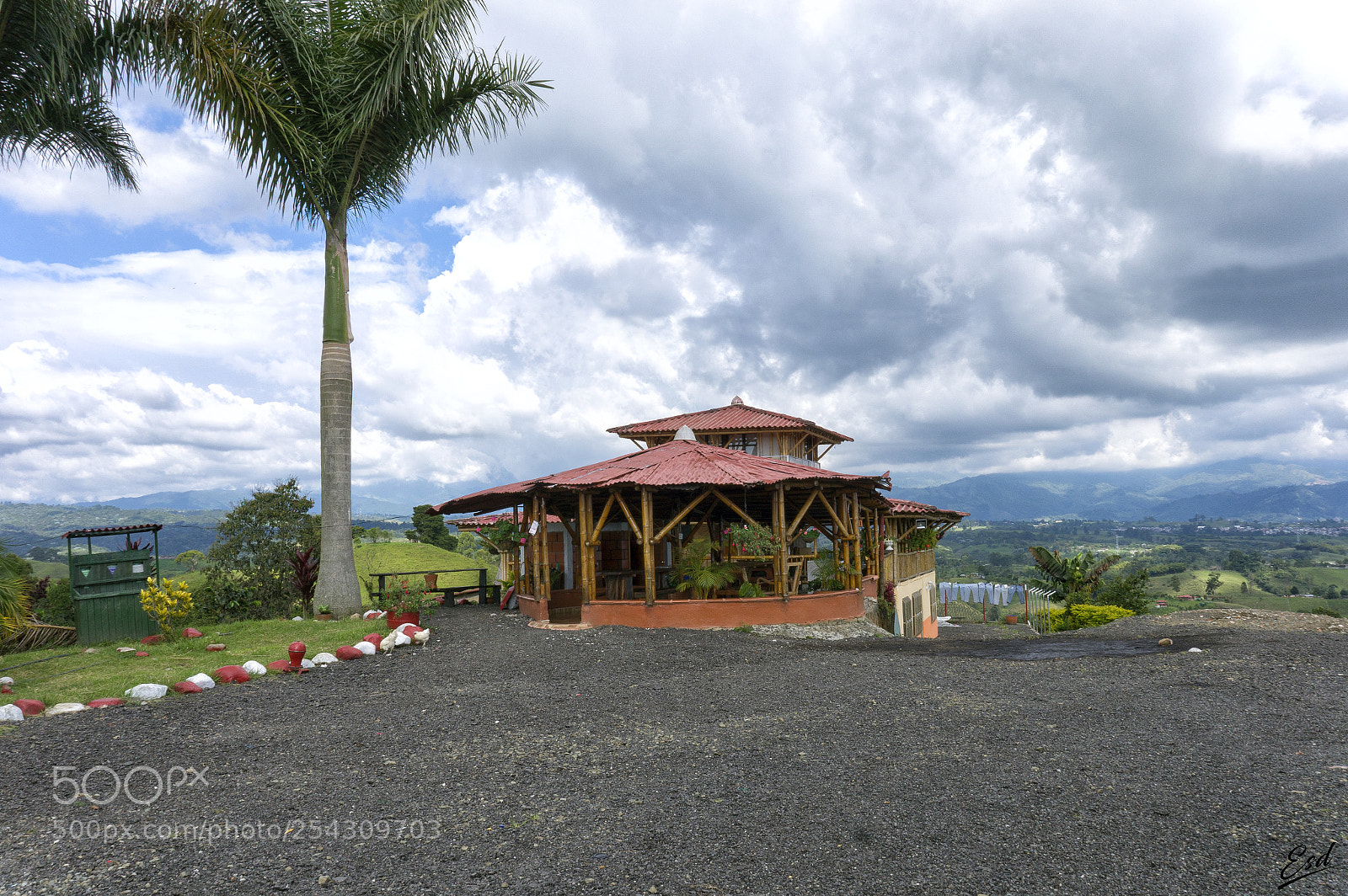 Sony Alpha a3500 sample photo. Vivienda campestre. photography