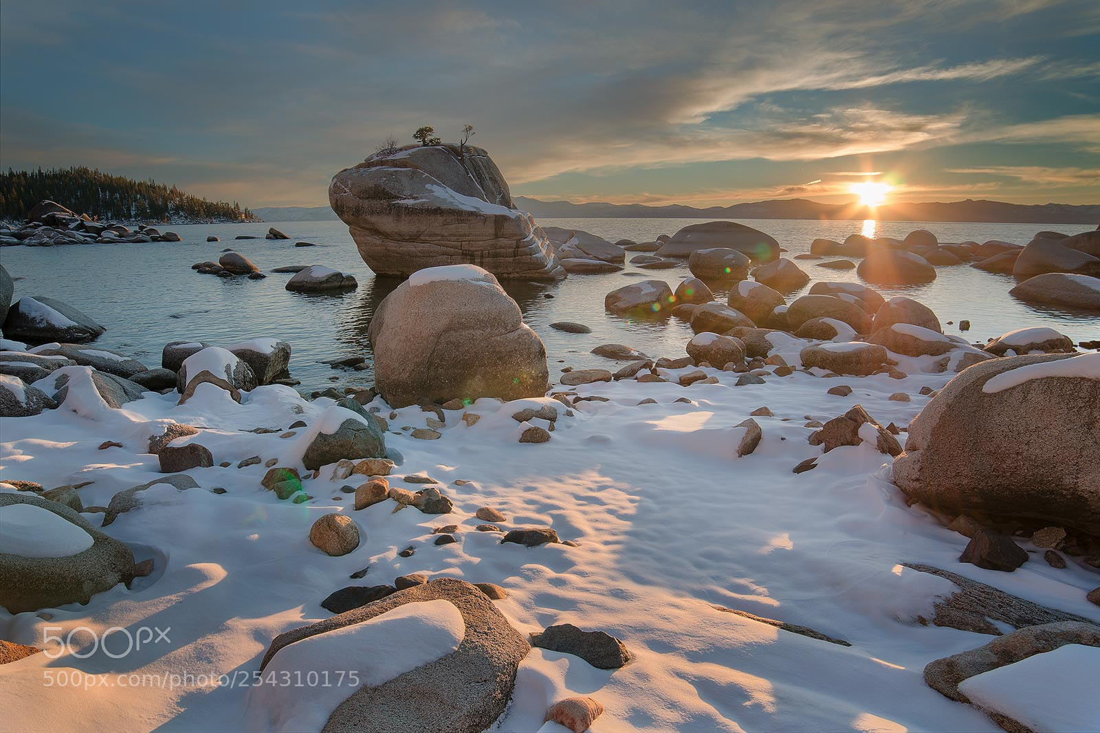 Nikon D5100 sample photo. A winter snow backdrop photography
