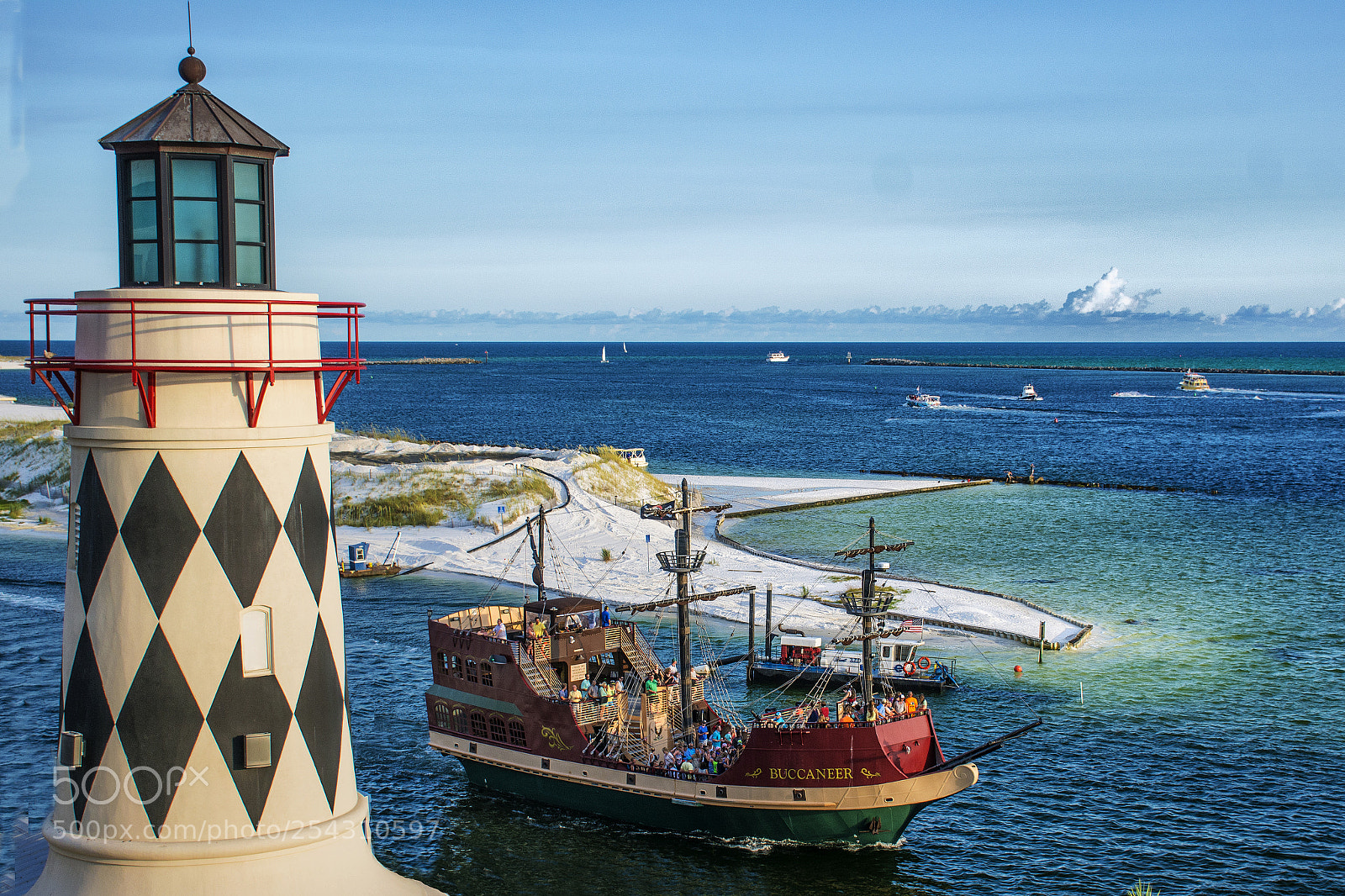 Nikon D7100 sample photo. Lighthouse in destin, florida photography