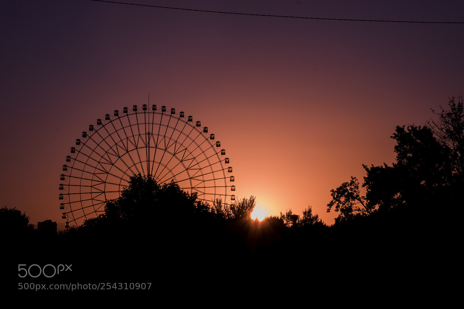 Nikon D5600 sample photo. Ferris wheel ? photography