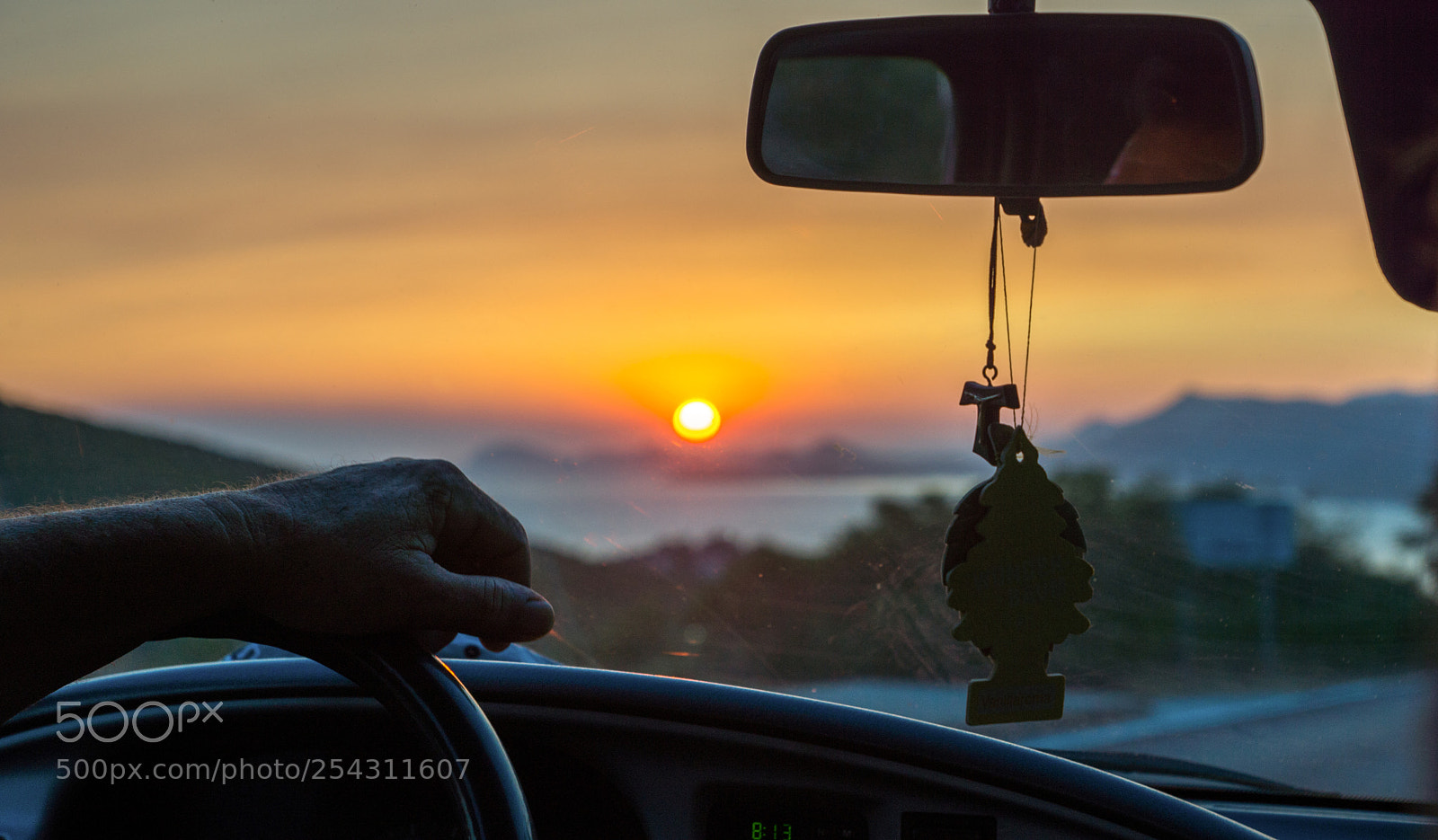Sony SLT-A77 sample photo. Driving into the sunset photography