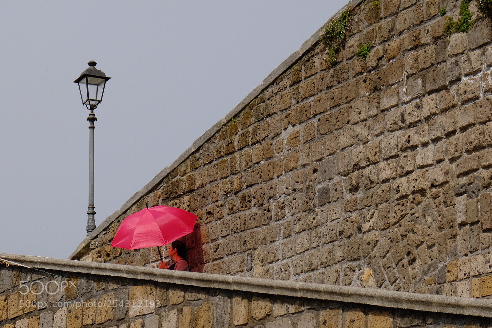 Fujifilm X-T2 sample photo. Red umbrella  photography