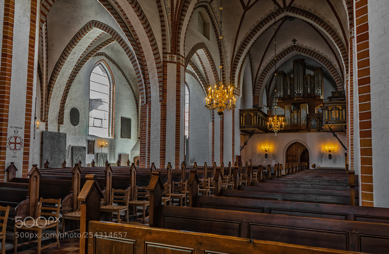 Sony a7 sample photo. Skt. hans church, odense photography