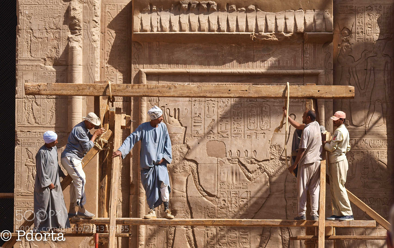 Olympus E-520 (EVOLT E-520) sample photo. Egyptian building photography