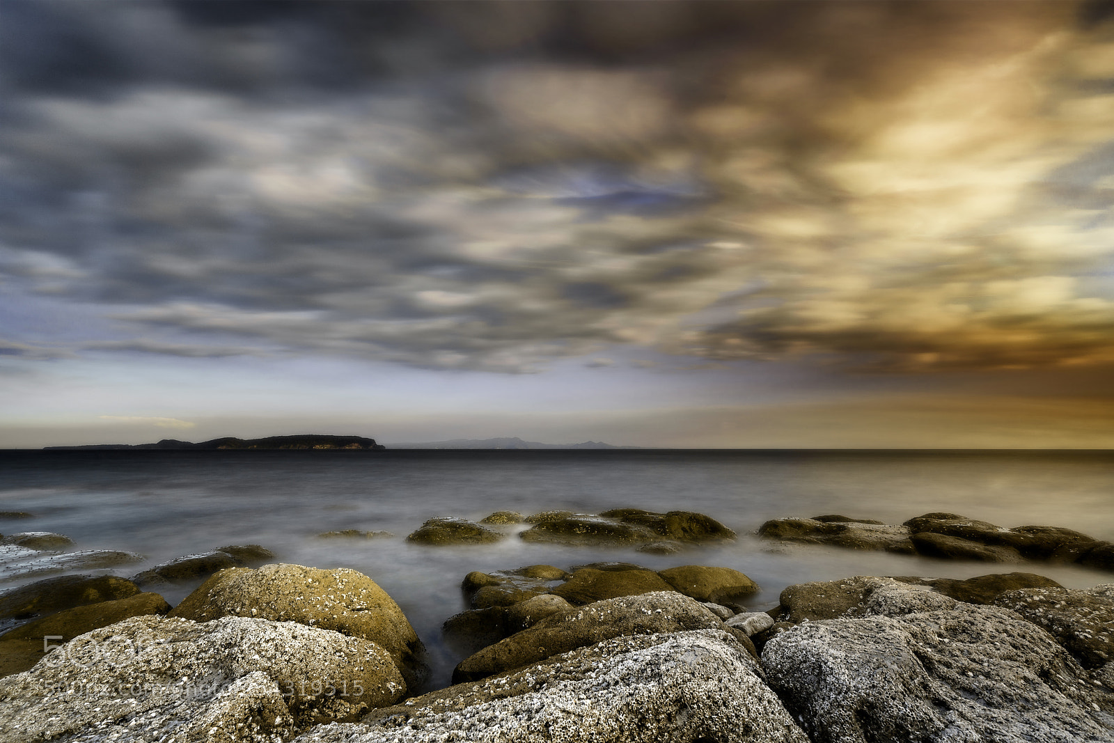 Sony a7R III sample photo. Rocky beach sunset 2 photography