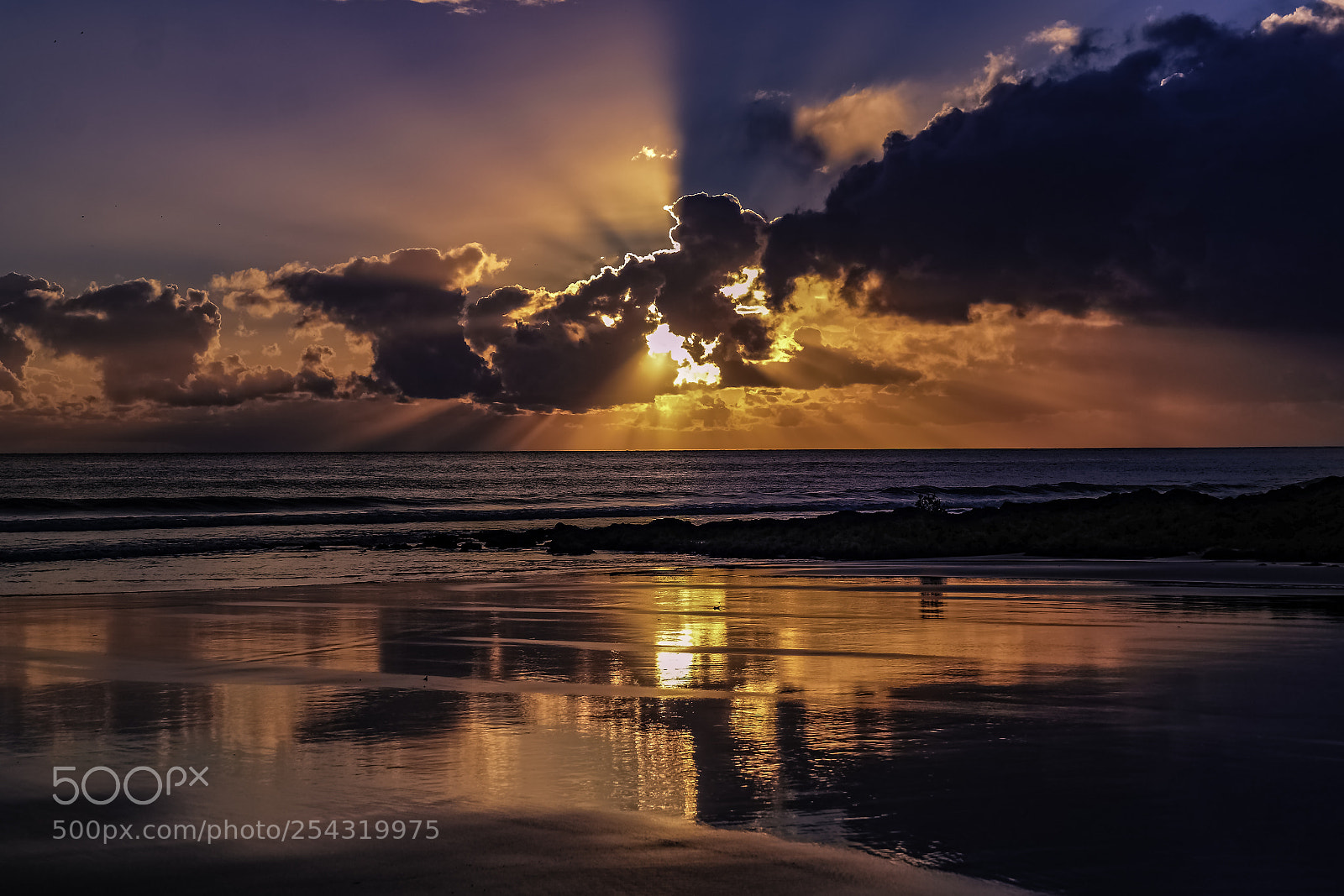 Samsung NX300 sample photo. Winter sunset in carcavelos photography