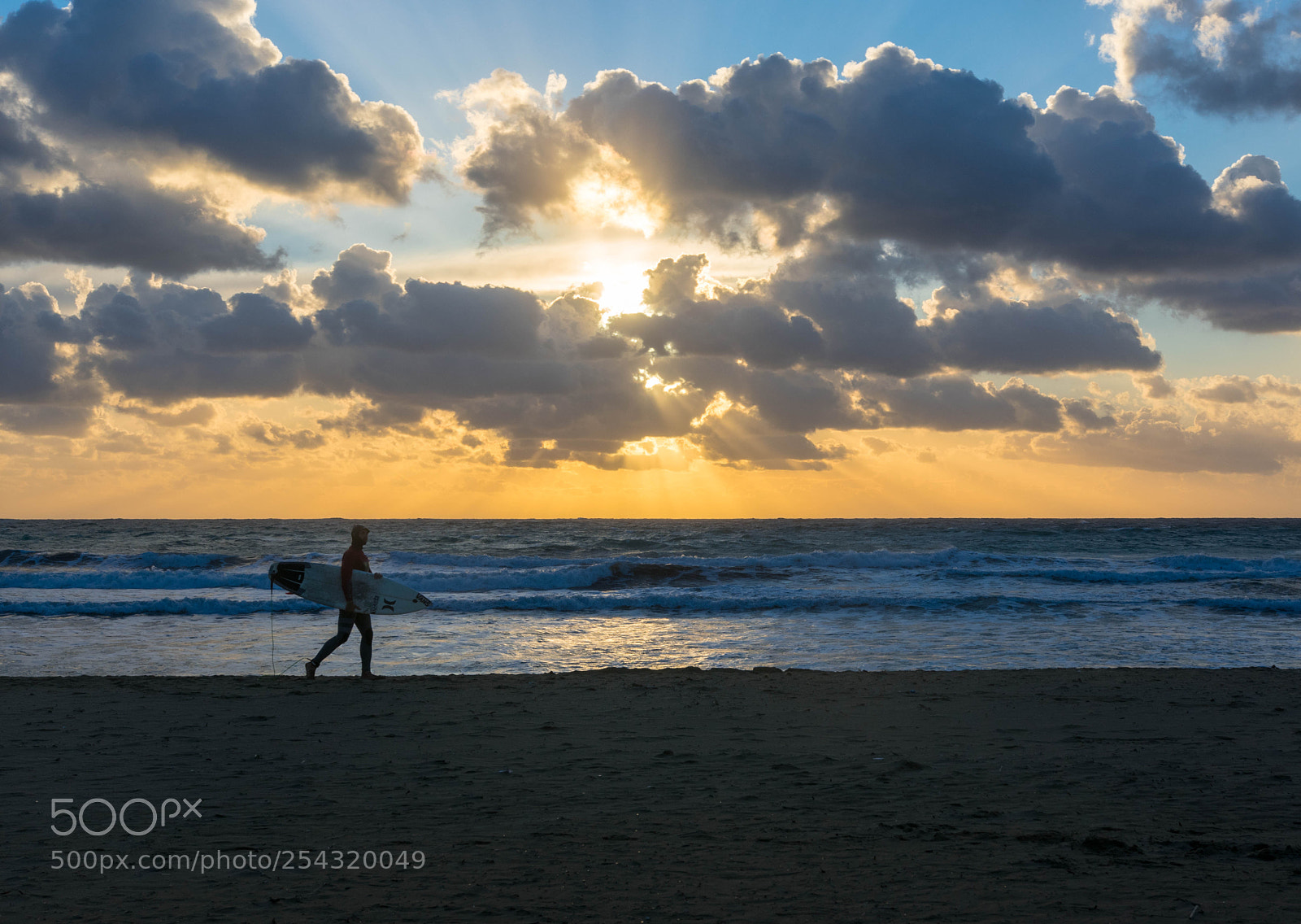 Nikon D3400 sample photo. Sunset surfer photography