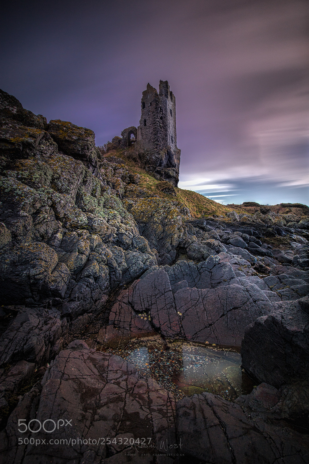 Canon EOS 70D sample photo. The moonlit ruin photography