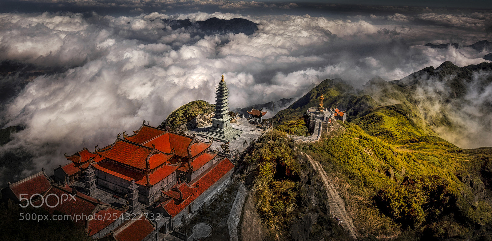 Nikon D810 sample photo. Fansipan mountain photography