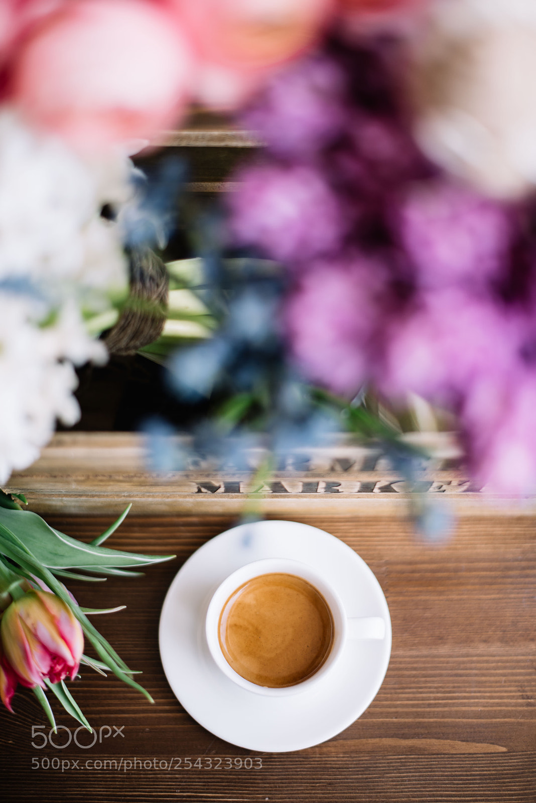 Nikon D810 sample photo. Spring in coffee photography