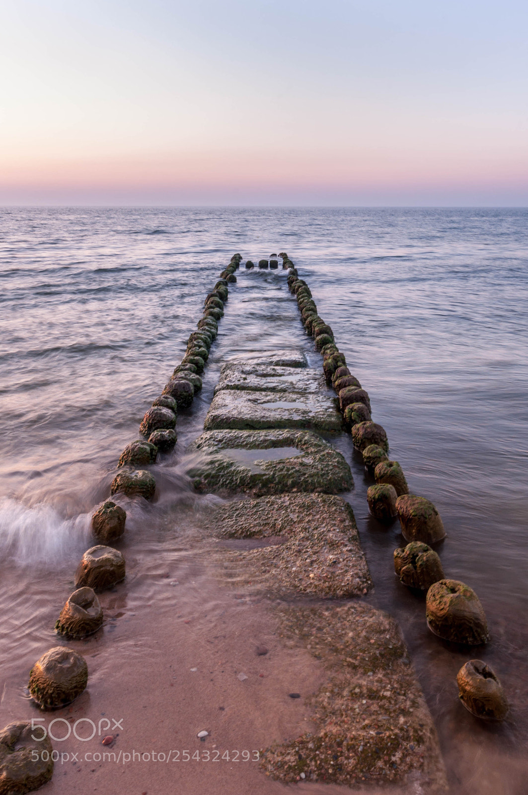 Nikon D90 sample photo. Sunset baltic sea photography