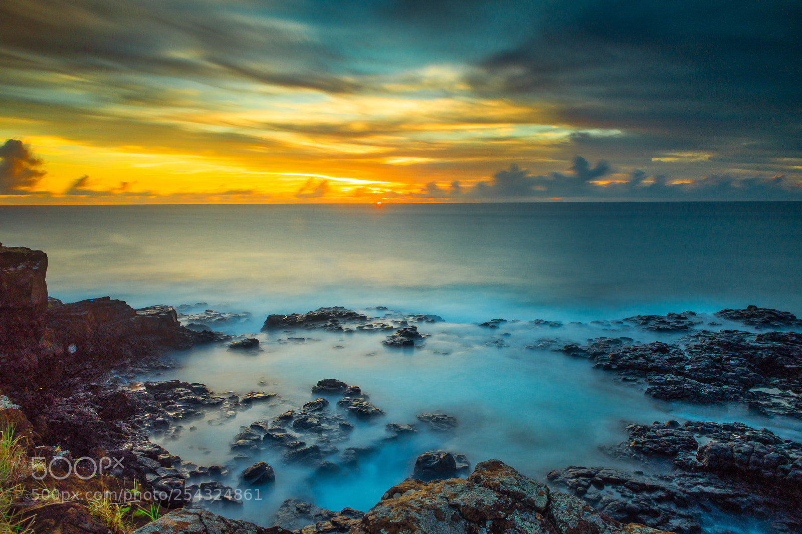 Nikon D850 sample photo. Sunset at albion, mauritius photography
