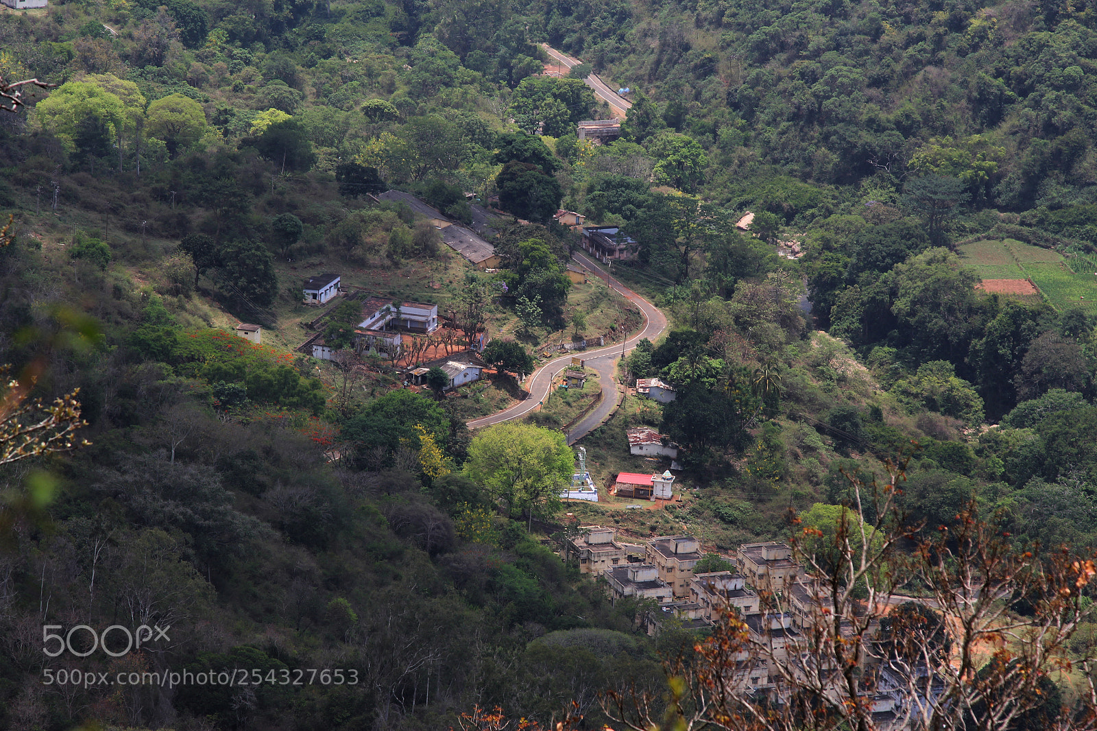 Canon EOS 60D sample photo. Down the hill view photography