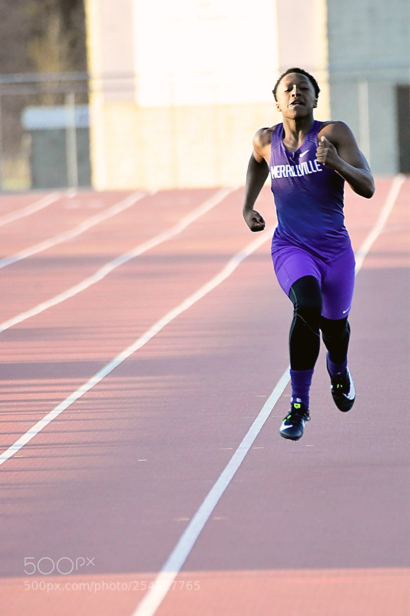 Nikon D500 sample photo. Track photography