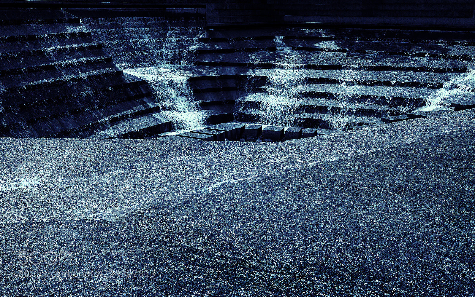 Fujifilm X-T1 sample photo. The waterfall blues photography