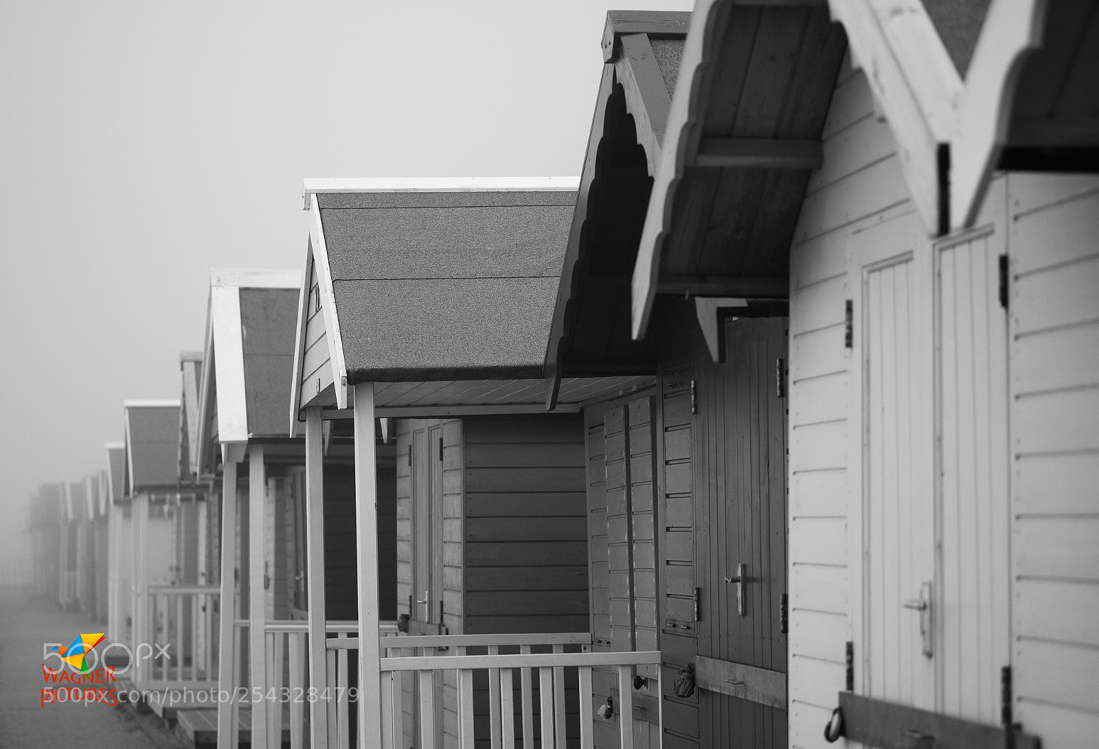 Fujifilm X-T2 sample photo. Monochrome mist photography