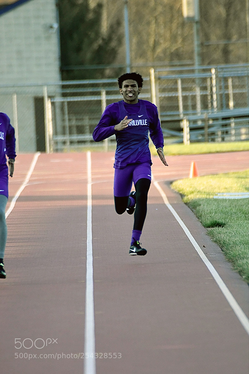 Nikon D500 sample photo. Track photography