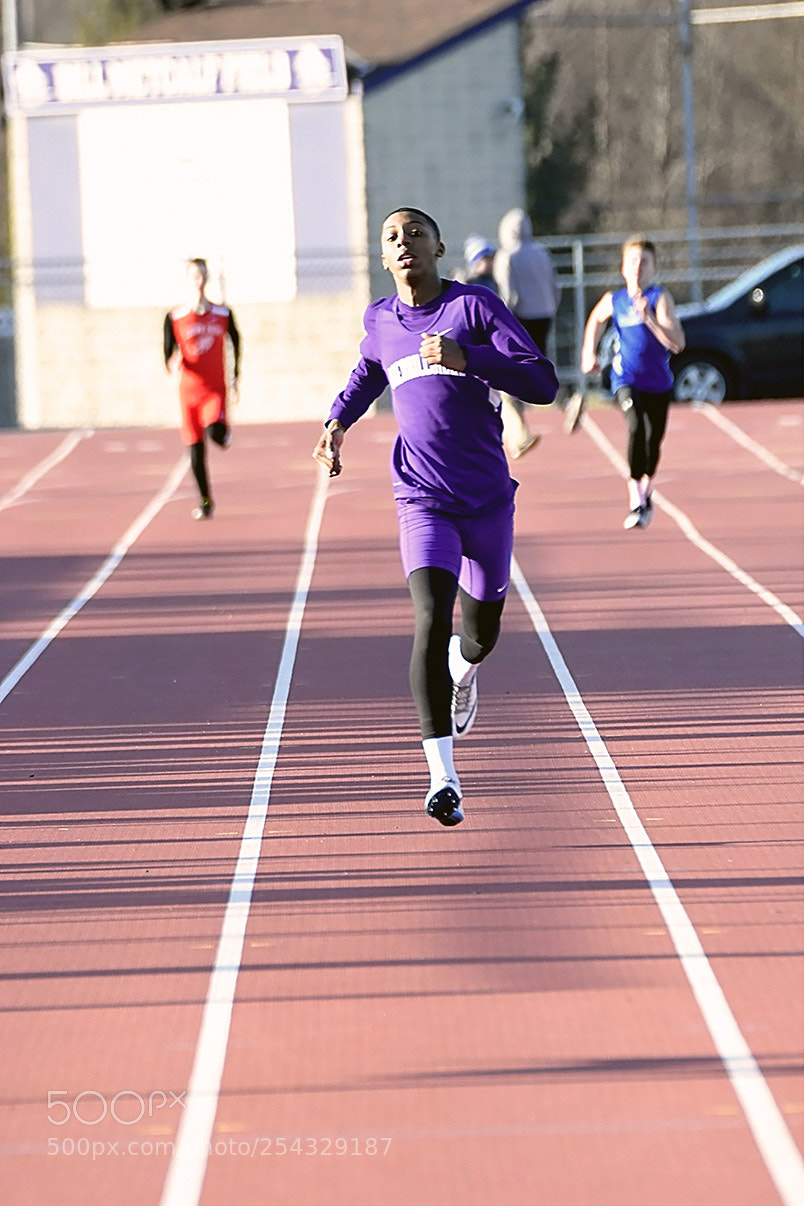 Nikon D500 sample photo. Track photography