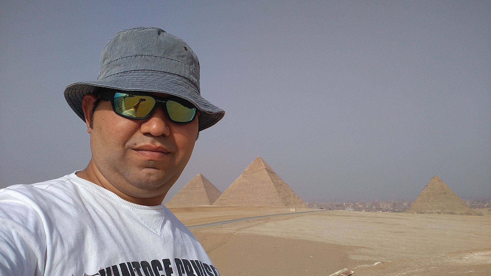 Lenovo K6 NOTE sample photo. At giza pyramids photography