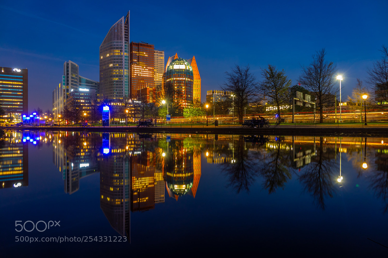 Sony Cyber-shot DSC-RX10 sample photo. Blue hour reflections photography
