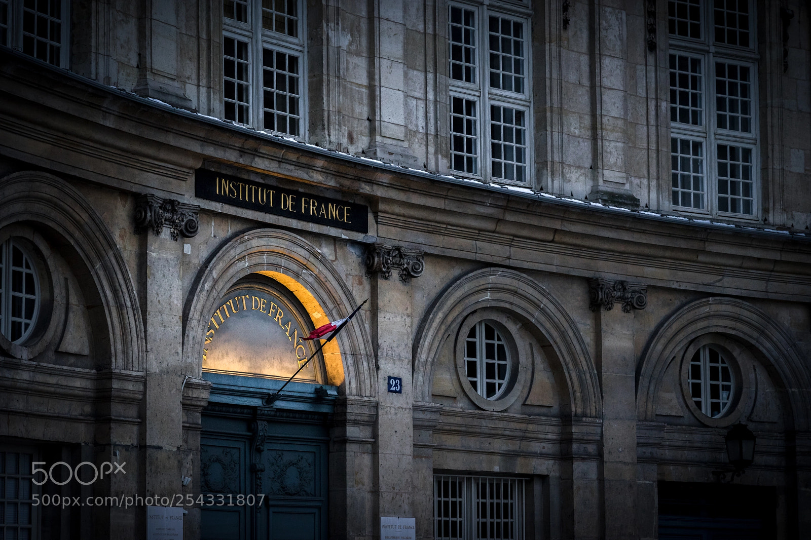 Sony a7 II sample photo. Institut de france photography