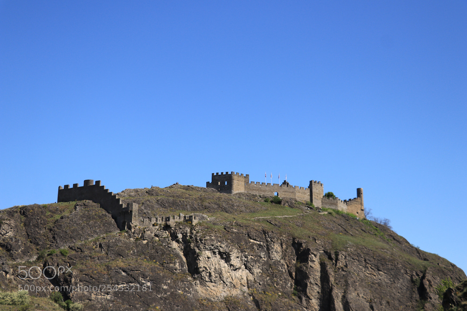 Canon EOS 80D sample photo. Castillo de tourbillon sion photography