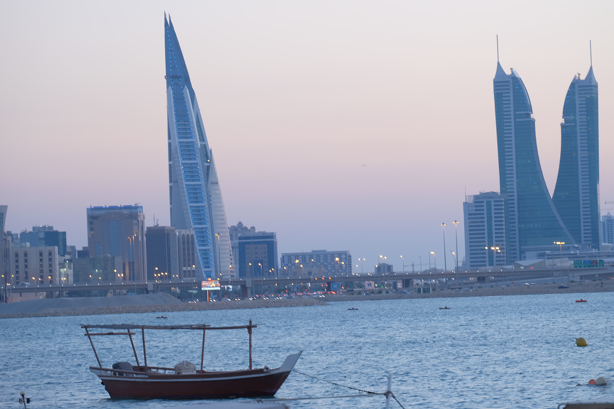 Fujifilm X-A2 sample photo. Ferry boat , bahrain bay  photography