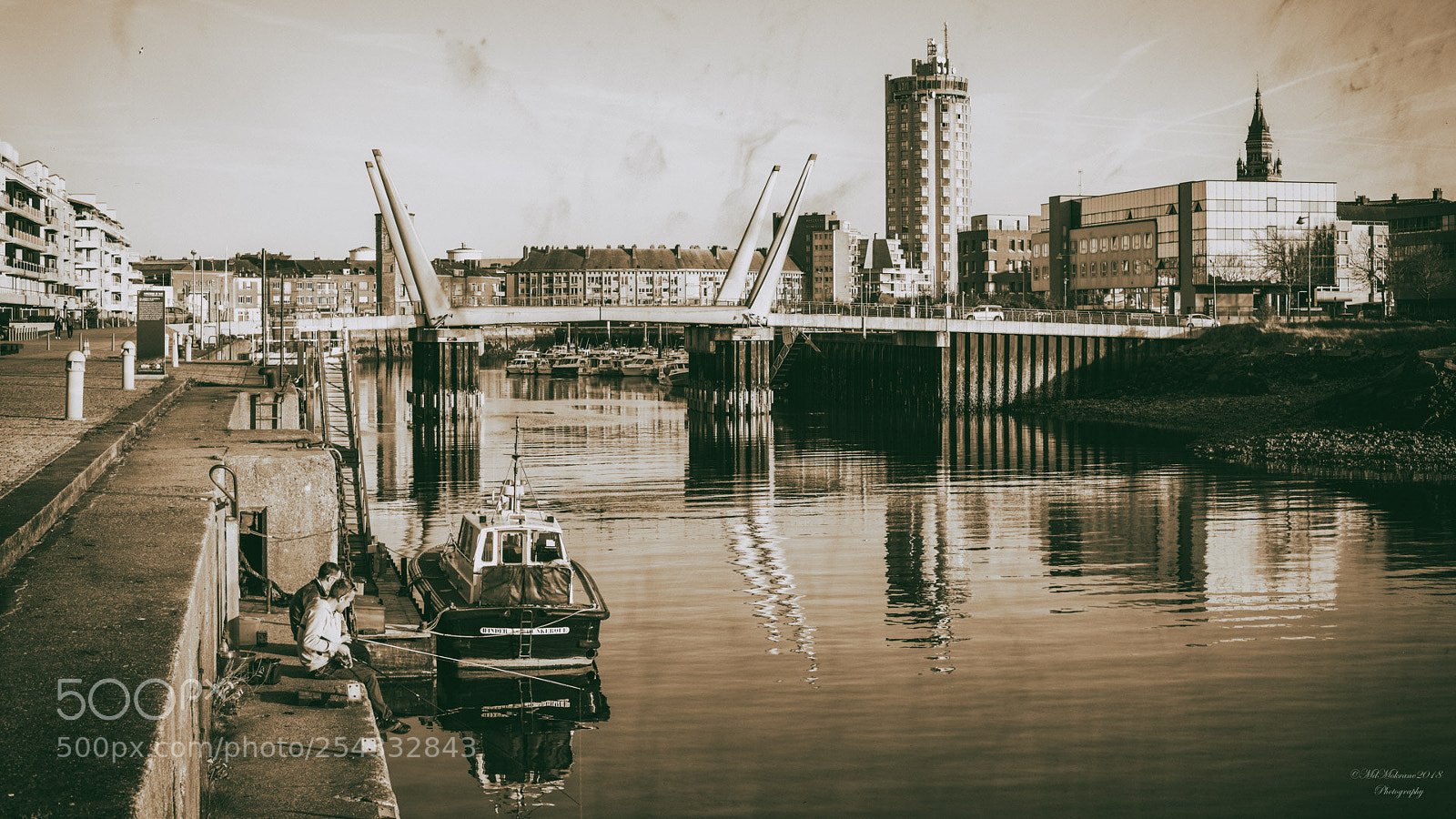 Pentax K-1 sample photo. Port de dunkerque photography
