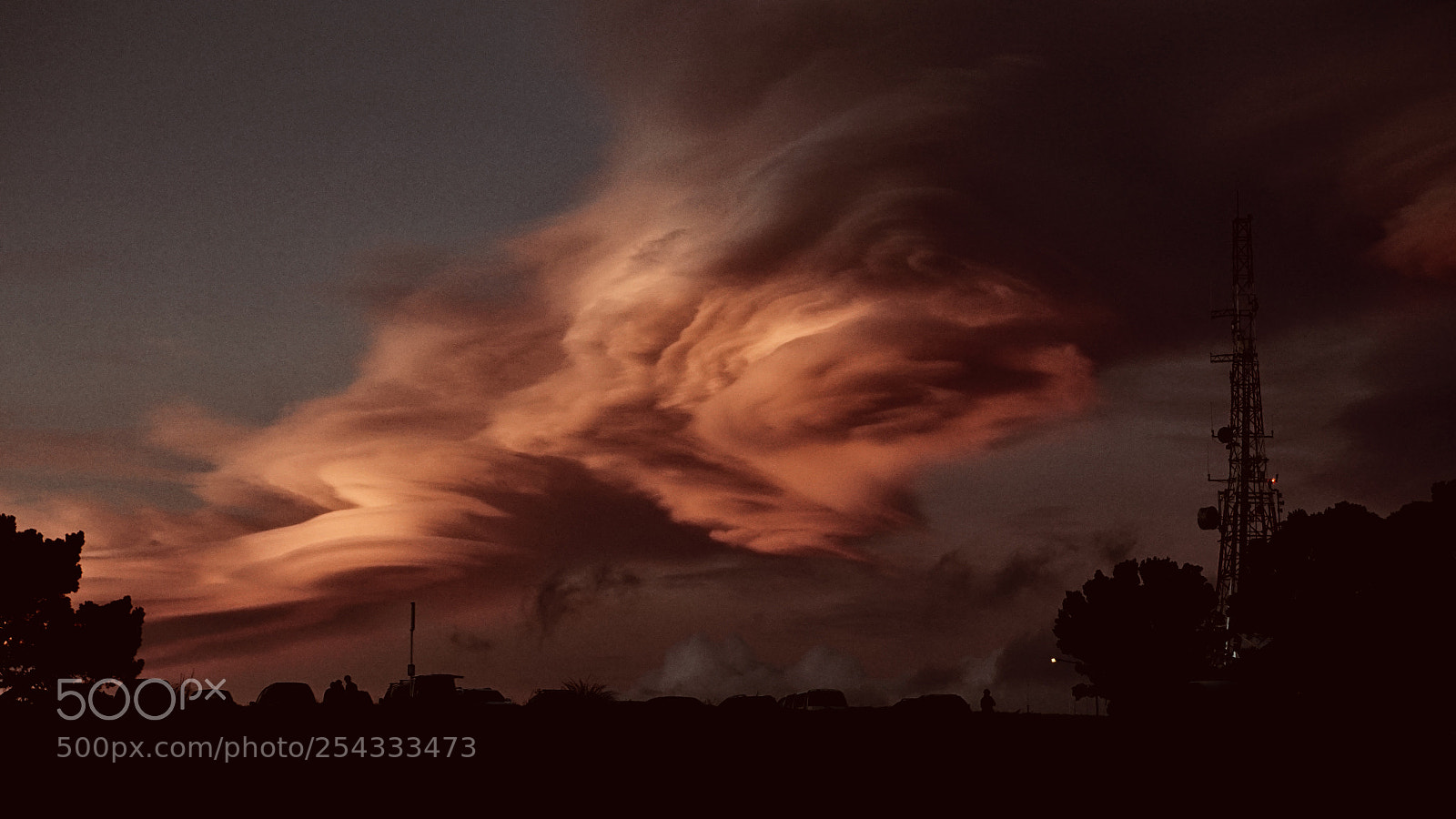 Sony a6000 sample photo. Fire in the sky photography