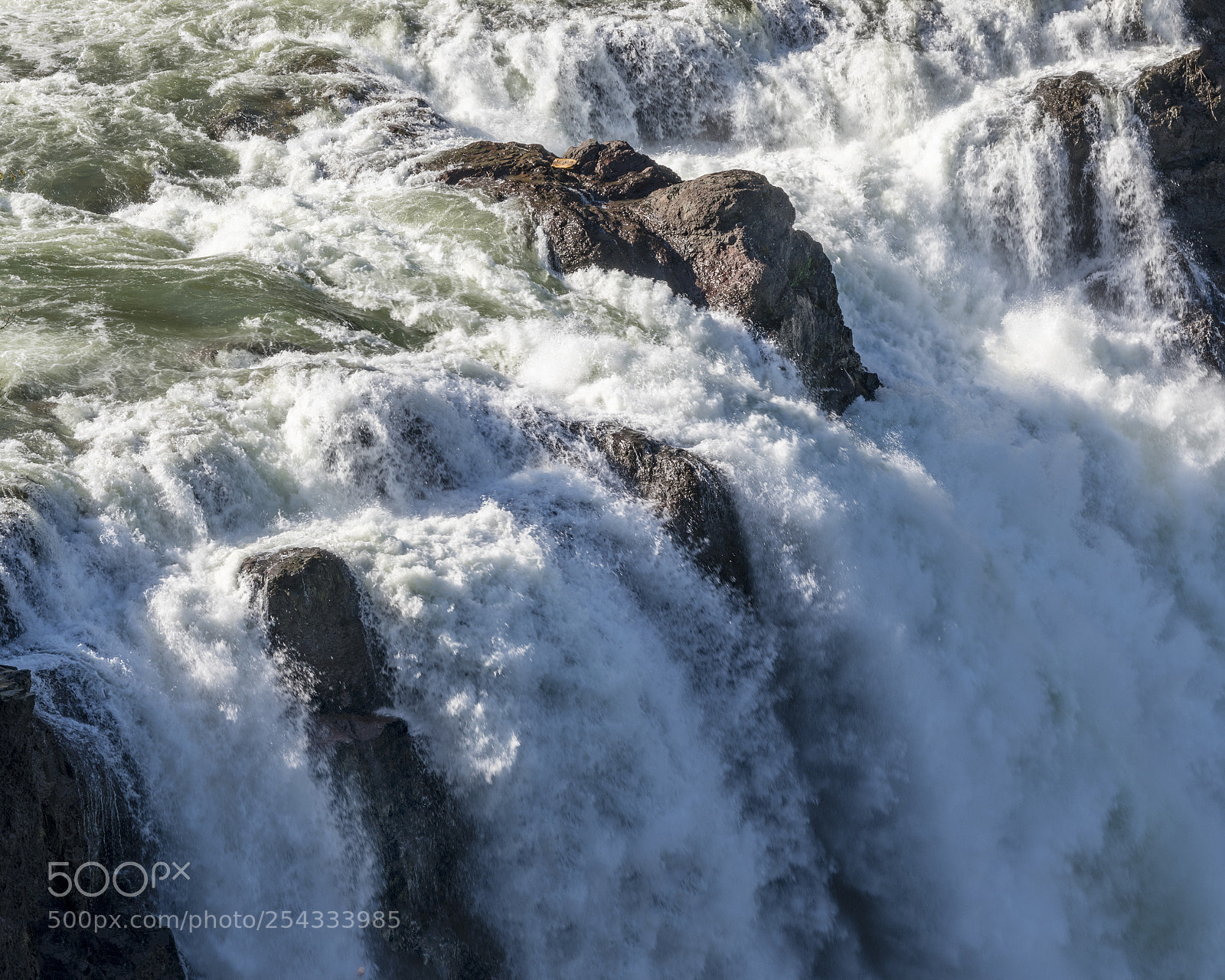 Nikon D850 sample photo. Roaring snoqualmie falls at photography