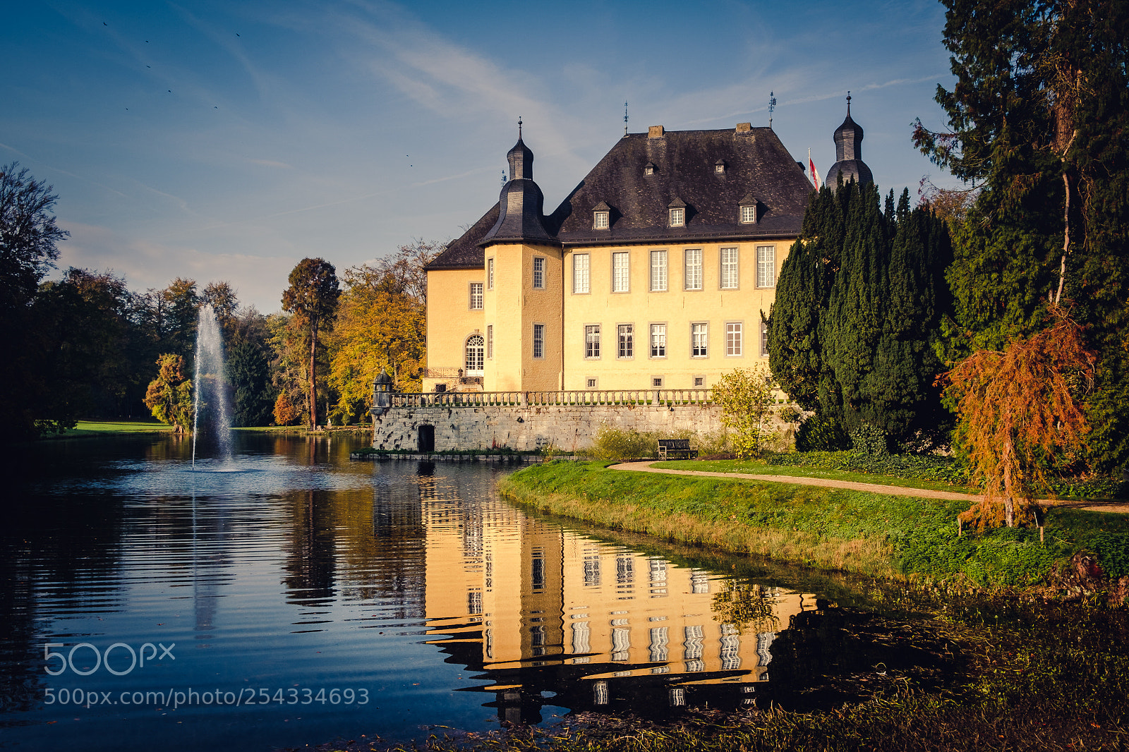 Fujifilm X-T20 sample photo. Schloss dyck photography