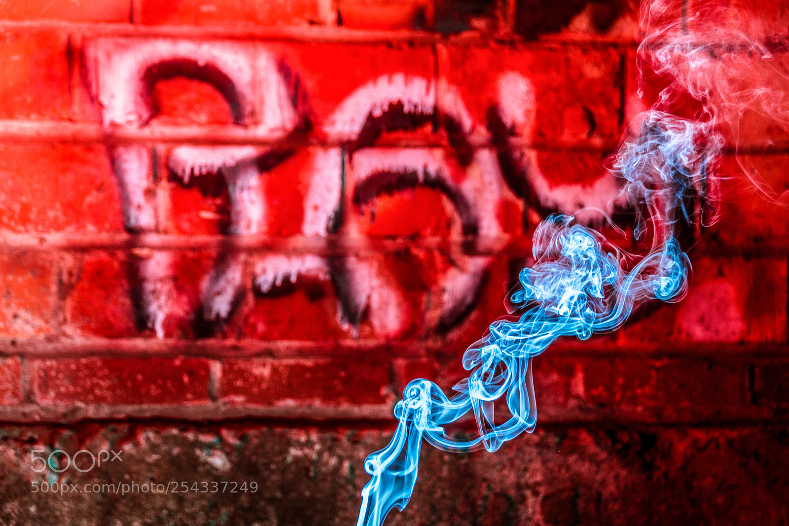 Nikon D5500 sample photo. Playing with gels and photography