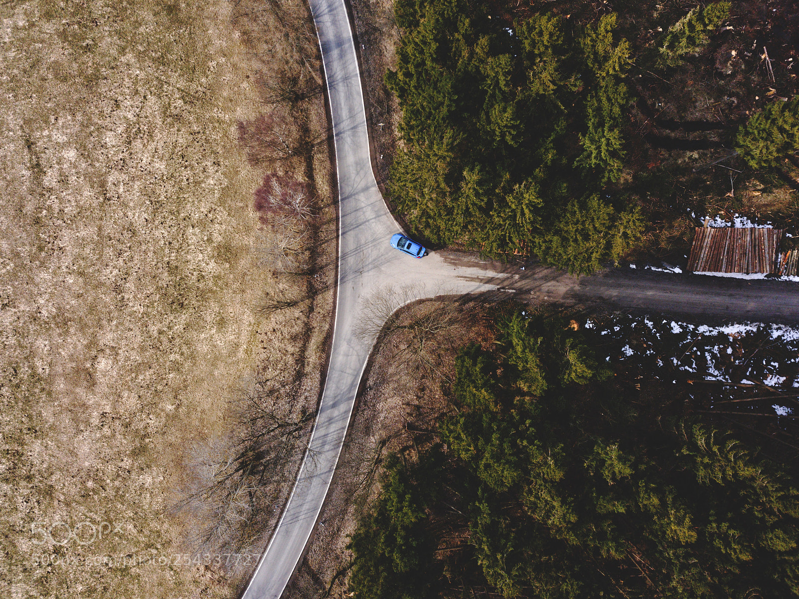 DJI FC220 sample photo. Top view photography