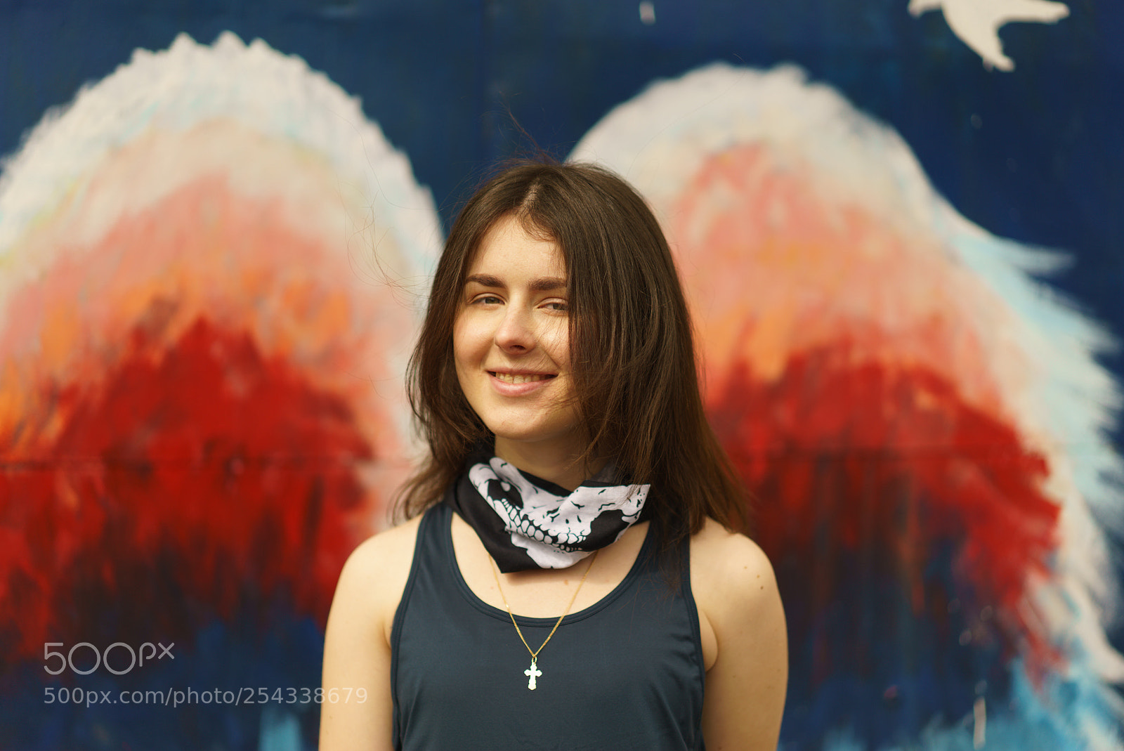Sony a7S sample photo. Gansta angel photography