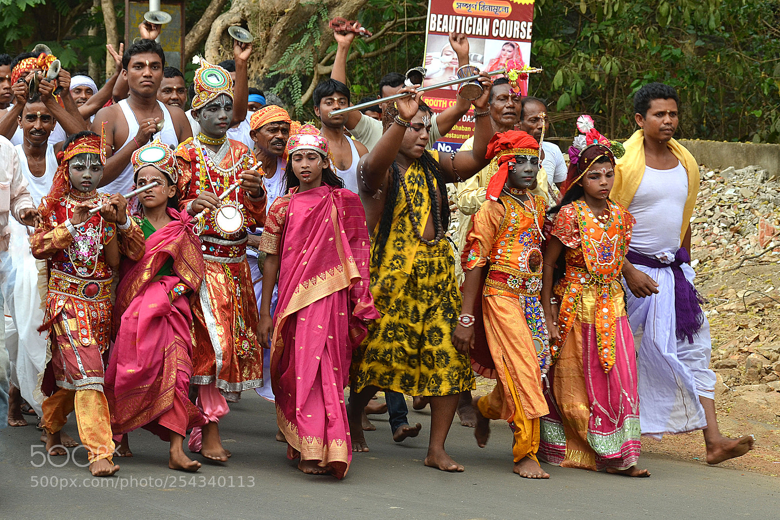 Nikon D5100 sample photo. Tribal artists of india. photography