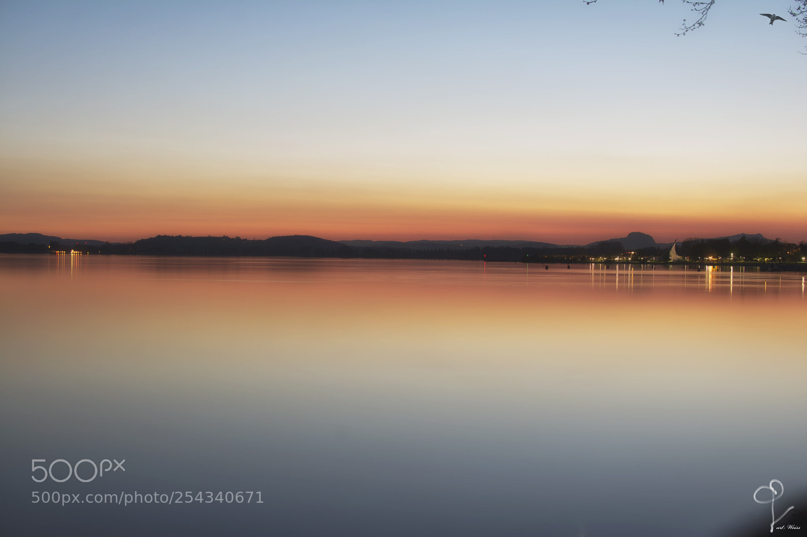 Nikon D7100 sample photo. Der see am abend photography