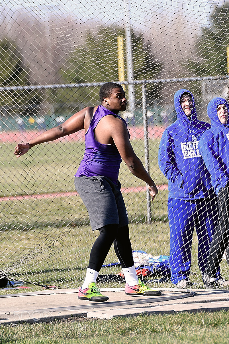Nikon D500 sample photo. Track photography