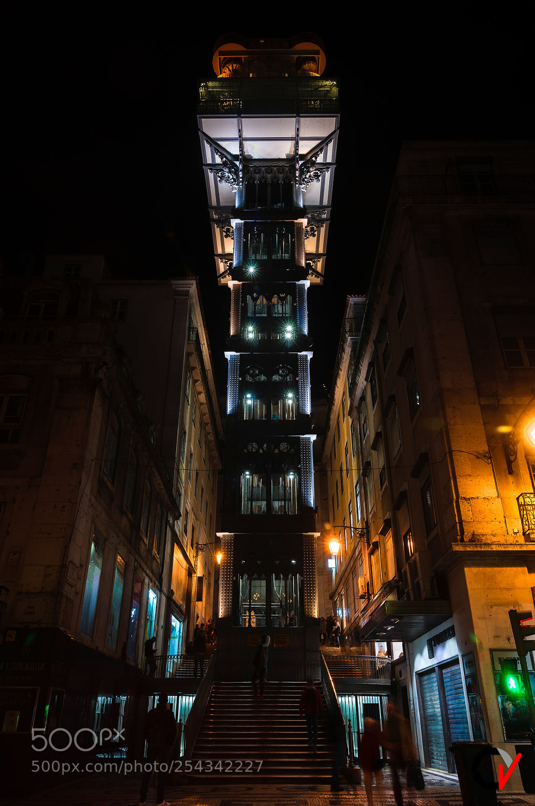 Sony Alpha DSLR-A850 sample photo. Elevador de santa justa. photography