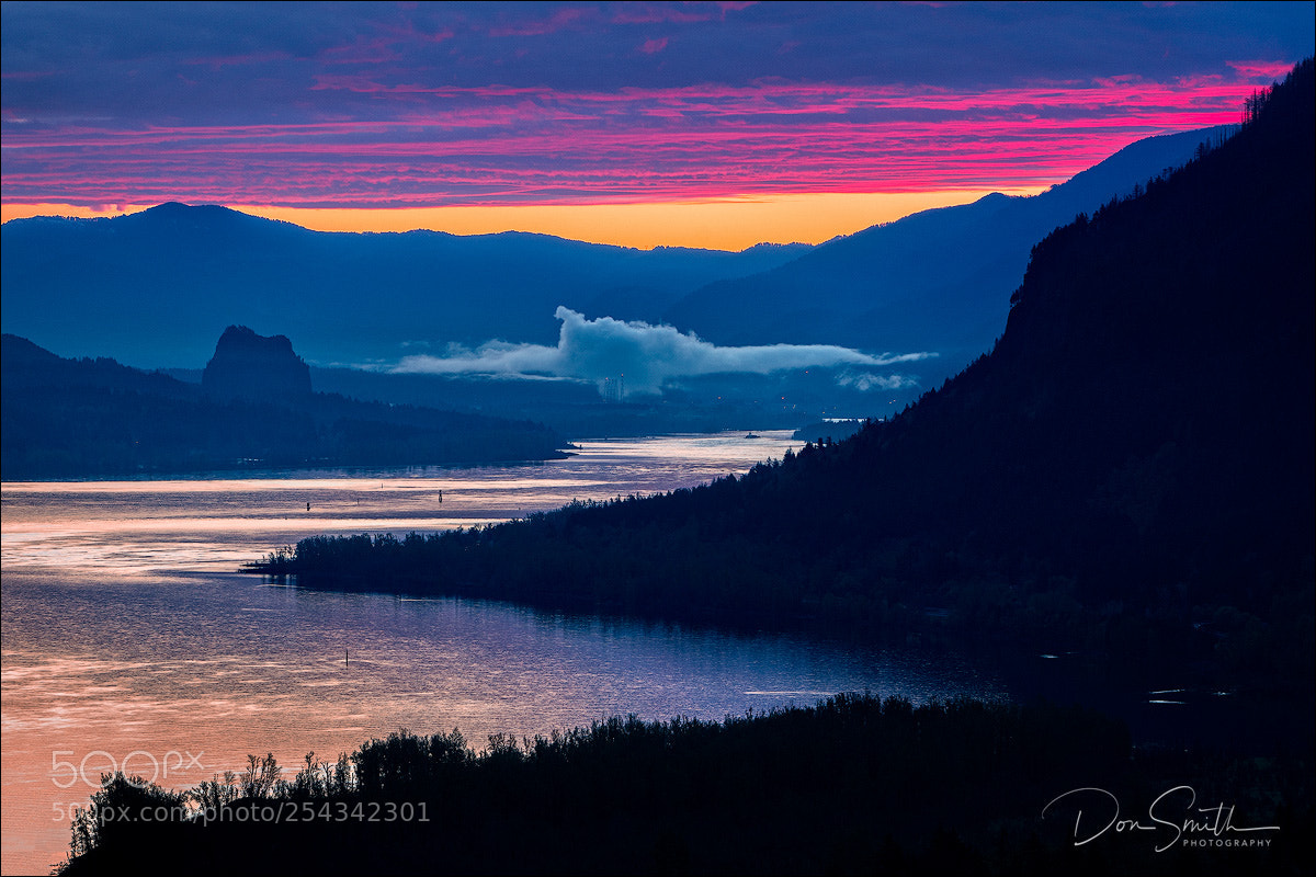 Sony a7R III sample photo. Columbia river gorge overlook photography