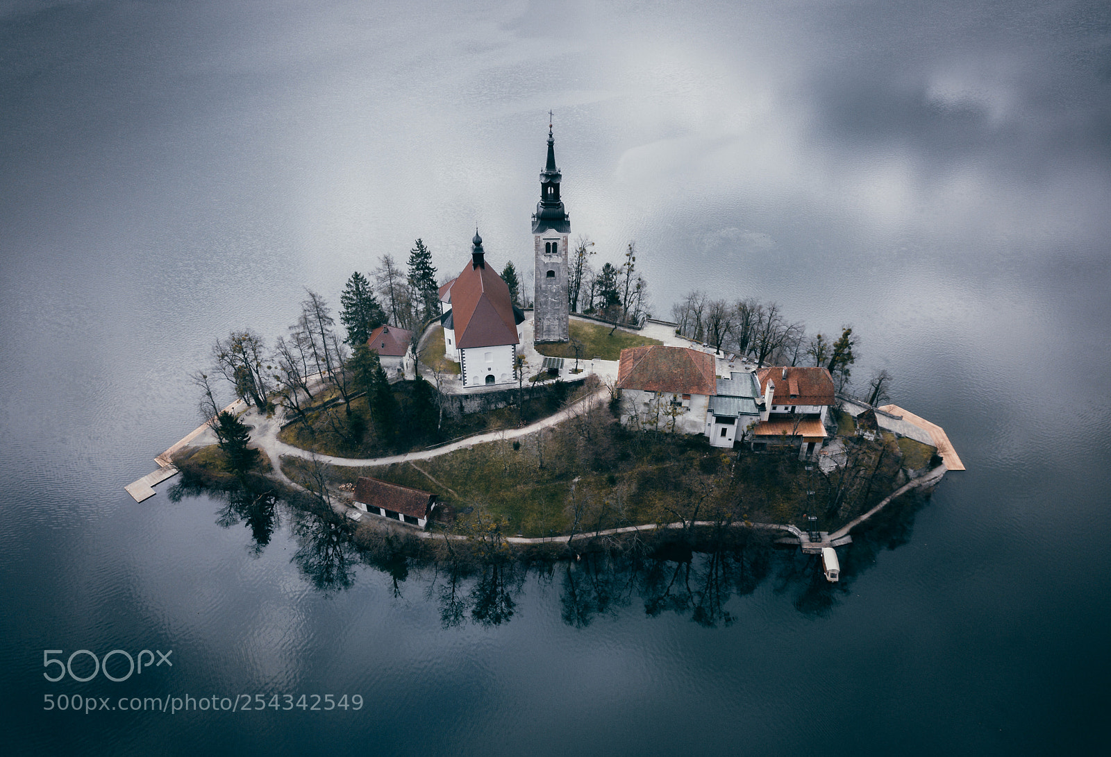 DJI FC220 sample photo. Floating church photography